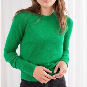 &Other Stories Sheer Wool Blend Sweater